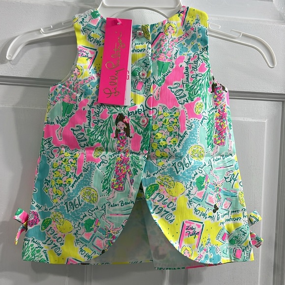 Lilly Pulitzer Baby Shift Dress and Bloomers Size 6-12 Monts - Picture 2 of 5